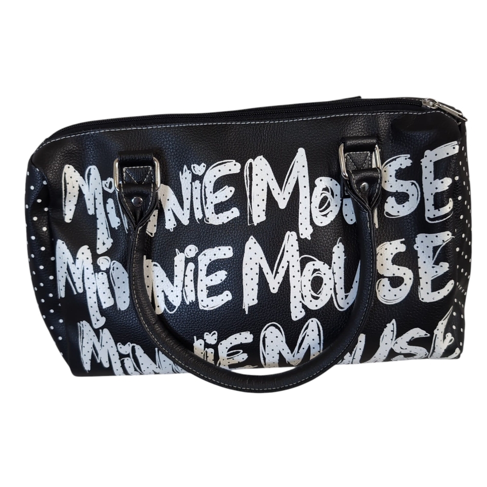 Disney Parks Minnie Mouse Collectible Polka Dot Kawaii Y2K 2000s Shoulder Bag - Picture 2 of 11